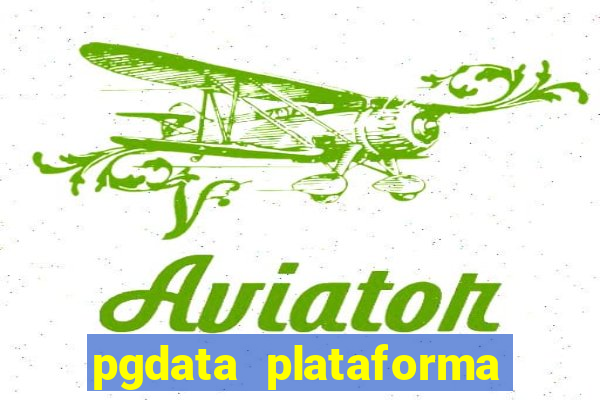 pgdata plataforma de jogos